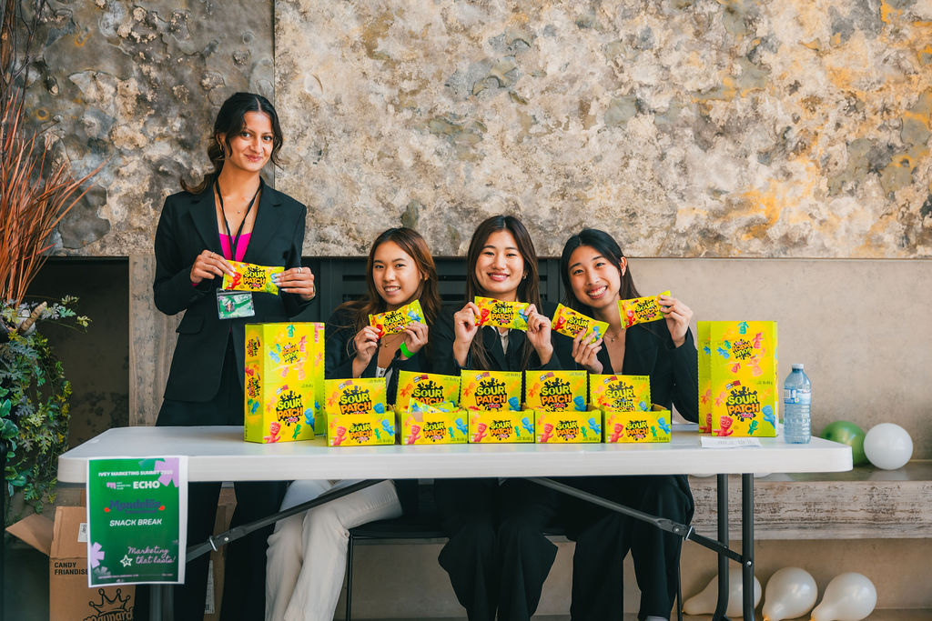 Ivey Marketing Summit Sour Patch Booth