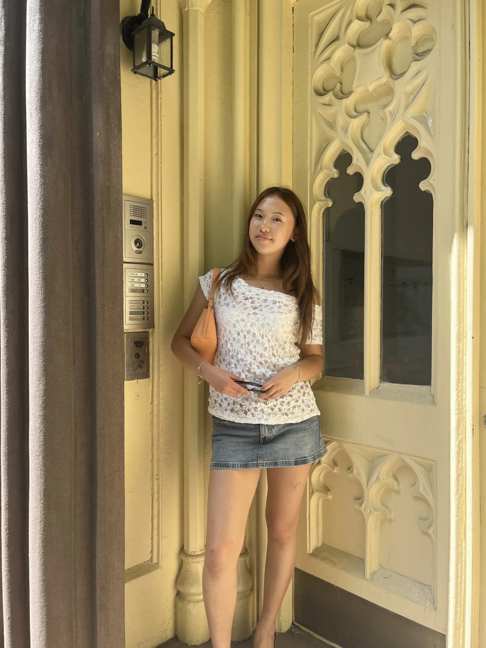 Emily standing