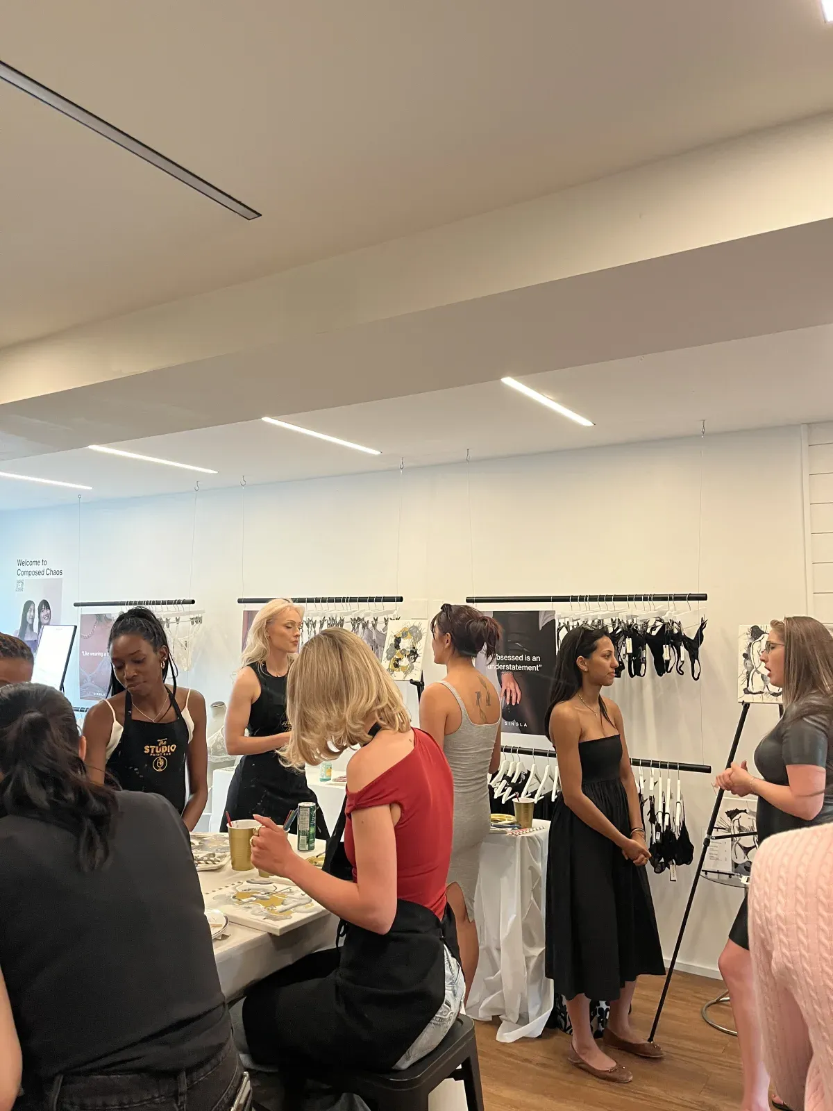 Paint and Sip Event