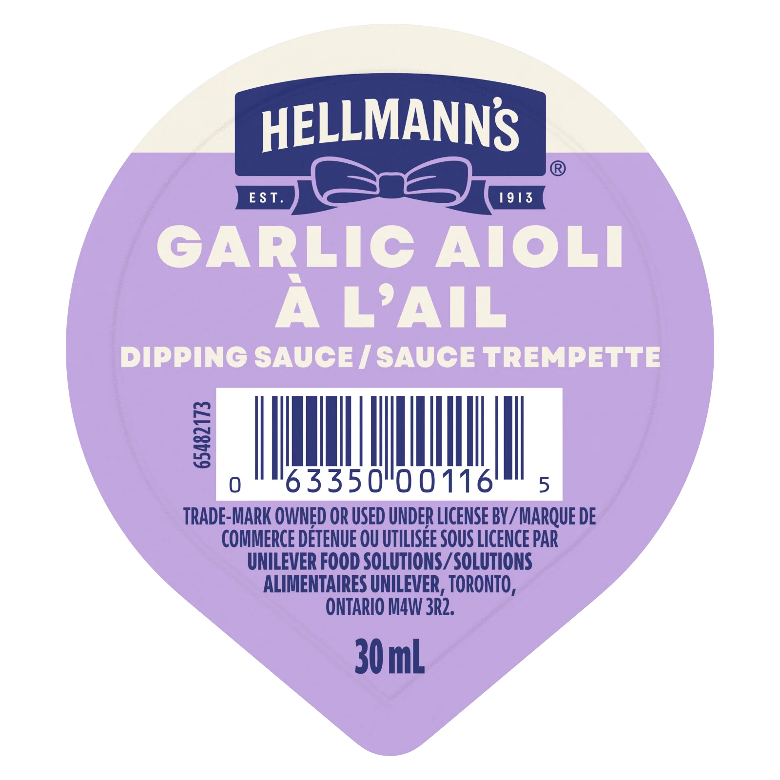 Hellmann's Garlic Aioli sauce